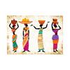 Abstract Black African Woman Paintings Canvas Cuadros Tribe Posters and Prints Wall Art for Living Room Home Decor Cuadros