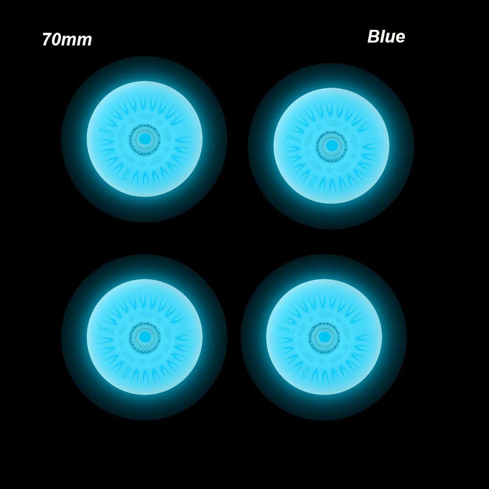 Kids 70mm 68mm 64mm 60mm 62mm 80mm 76mm 72mm Flash Wheel Roller Wheels Parts Outdoor Inline Skates