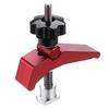 Aluminum Alloy Quick Acting Hold Down Clamp T-slot T-track Clamp Set Woodworking Tools