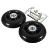 1 Pair Luggage Suitcase Replacement Wheels Mute Swivel Caster Wheels Wear Resistant Suitcase Wheels Wheels Bearings Repair Kits