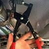 1 Pc Universal Car Exhaust Pipe Hanger Removal Pliers Car Exhaust Pipe Rubber Pad Pliers Puller Exhaust Pipe Rubber Pad