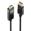 LINDY Active DisplayPort To HDMI Cable with HDR 1m