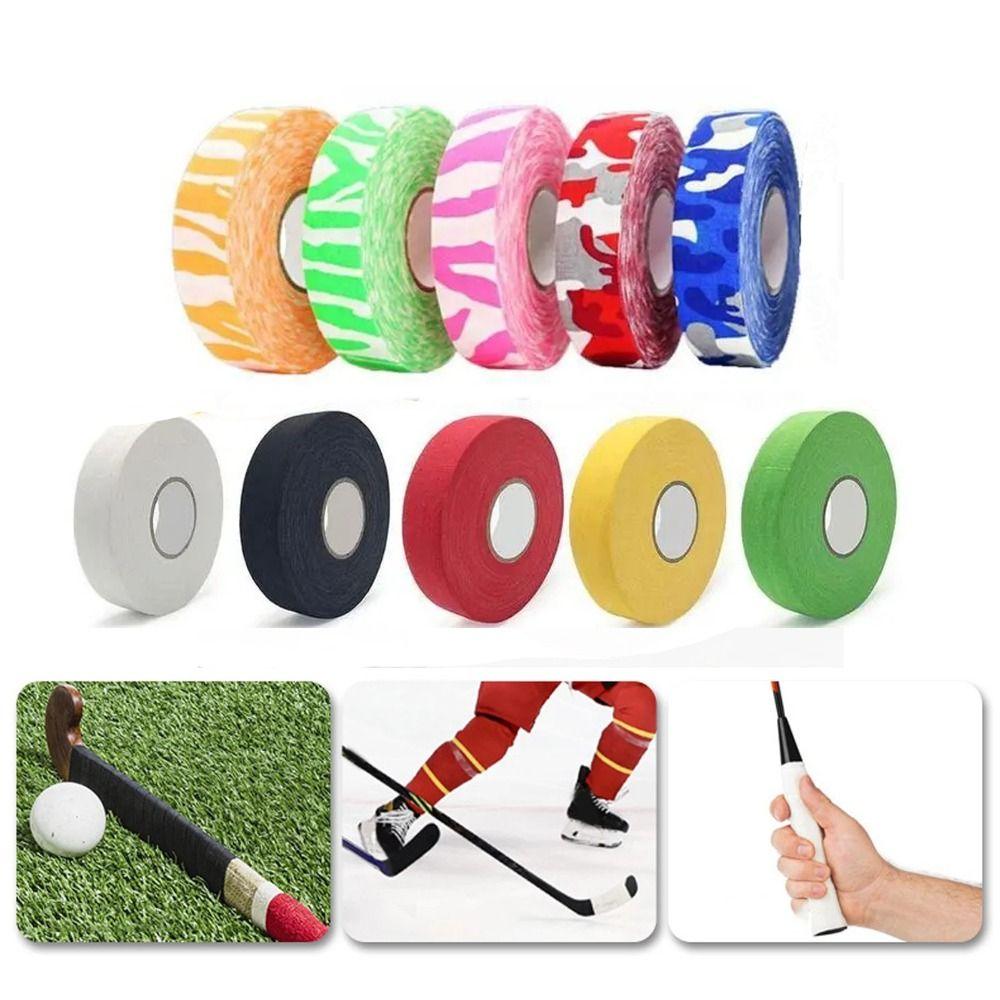 Anti-slip Ice Hockey Grip Tape Polyester Sports Elastic Bandage Durable Hockey Stick Tape