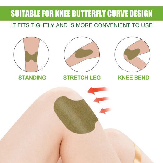 72Pcs Knee Patches Natural Herbal Relief Sticker for Knee Warming Wormwood Extract Patch for Shoulder
