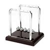 Physics Science Pendulum Desk Table Decor Steel Balance Ball Newton's Cradle Newton Ball Metal Pendulum Ball