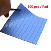 Computer Mall Conductive Pad Heatsink Silicone Thermal VGA IC for GPU 100Pcs 10x10x0.5mm