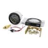 52mm Water Temperature Gauge 40-120 Celsius with Adaptor Joint Pipe Radiator 1/8NPT Sensor Car Racing Water Tank Level Indicator
