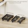 Adjustable Mobile CPU Stand, Ventilated Computer Tower Stand PC Tower Stand with 4 Caster Wheels Fits Most PC, Under Desk Holder