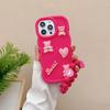 Realme9i A98 F11Pro 3D Cute Cartoon Animal Case For OPPO A94 A78 A74 A95 A72 A92 A60 A59 A58 Shockproof Bumper Bracelet Cover