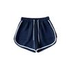 Air Cotton Sports Shorts for Women's Summer New High-waist Loose Wide-leg Pants Casual American Three-quarter Pants