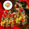 Mini Table Top Christmas Tree Decoration LED Decor Home Xmas Gift Party