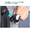 SHEAWA for Insta360 Go Clip Mount Holder Backpack Clip 360 Degree Rotation Shark Teeth Stability Horizontal Vertical Lightweight Sturdy Accessory