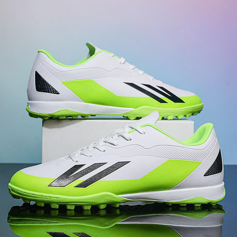36-45 Football Shoes Unisex TF Rubber Soft Sole Broken Nails Professional Football Shoes Youth Training Shoes