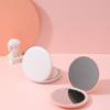 Portable LED Lighted Makeup Mirror with Round Shape