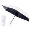 Kowaza Folding Hand Light Heat UV For Both Sunny and Rainy Easy To Open and Easy To Rib 30287 Mio Imada Ambassador Umbrella, Open, 100% Blocking,