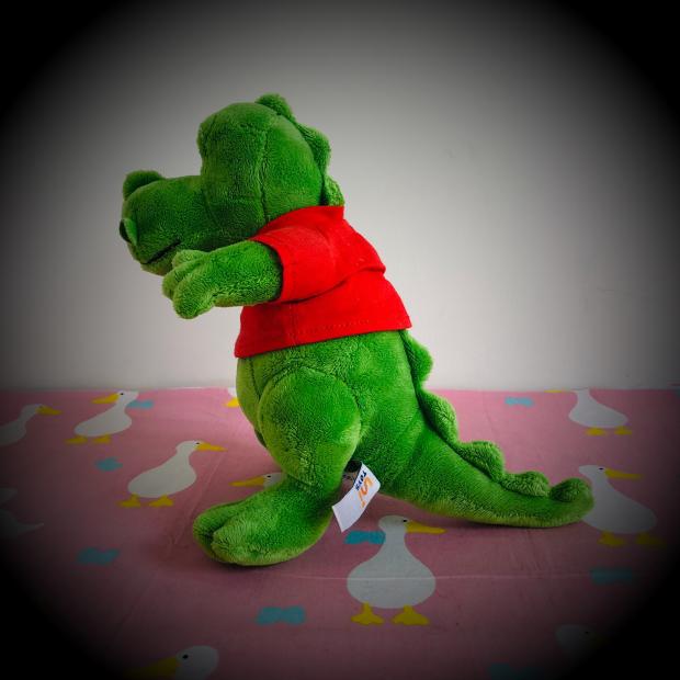 Green Dinosaur Plush Toys Simulation Giant Squid Stuffed Toys Cute Ancient Animal Plush Dolls for Kids Boys Girls Gifts