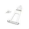 Guitar Trapezoidal Tailpiece Bridge Electric Bass Tailpiece,with Mounting Screws,for,Electric