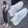 Fashion White Platform Shoes Sneakers Women Vulcanized Shoes Autumn 2024 Fashion Trends Woman Casual Sport Shoes Flats Zapatillas Mujer