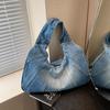 Vintage Denim Women Totes Brand Fashion Causal Shoulder Bag Large Capacity Female Shopper Hobo Armpit Bag
