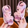 Children's Sandals Summer Anti Slip Soft Sole Sandals Lovely Bow Tie Children's Sandals Flower Princess Sandals Children's Sandals