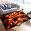 Anime Naruto 3D Printing Rug for Kitchen Doormat Bedroom Carpets for Living Room Laundry Bathroom Non-slip Floor Mat