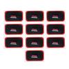 10Pcs Tire Patch Kit Universal for Cycle Puncture Repair Tools Rubber Rectangle 70x120mm