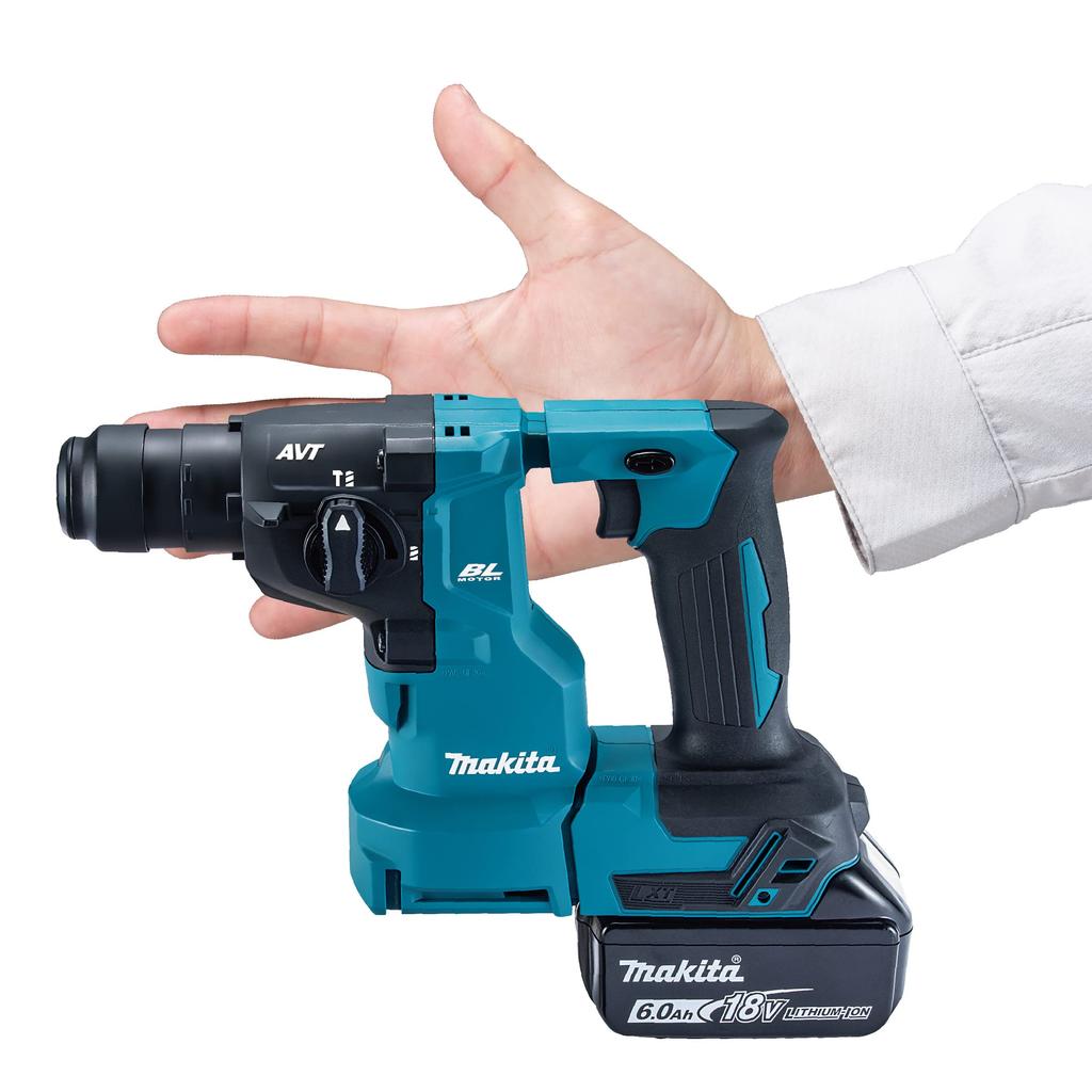 Makita 18mm Rechargeable Hammer Drill 18V Variable Speed with and Charger Sold Separately HR183DZKV Case/Battery