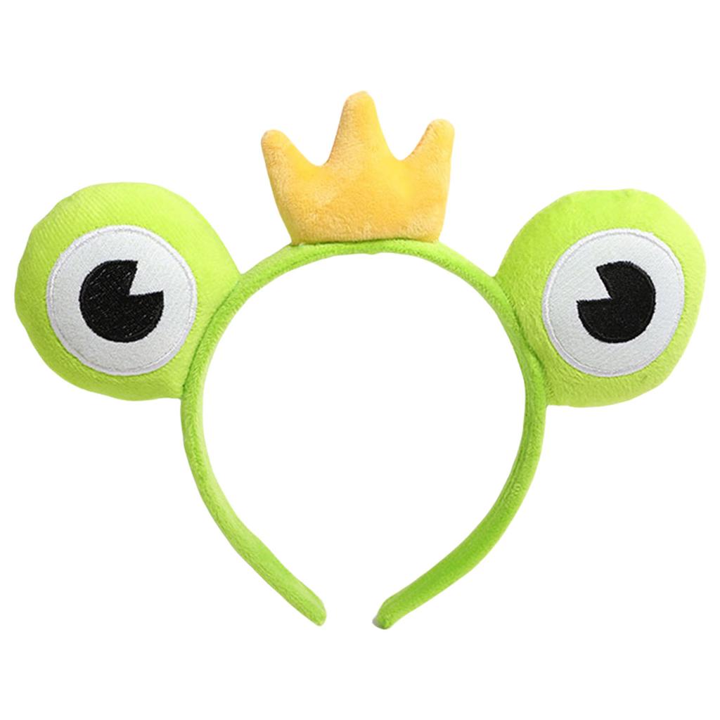Frogs Headbands Cosplay Crown Headwear Hairbands Headwear Makeup Washing Face Hairbands Birthday Party