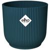 ELHO Round Flower Pot VIBES - Ø22 X H20.16 Cm - Plastic - Dark Blue