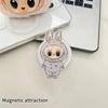 Cute Labubu Phone Grip Cartoon Magnetic Phone Holder Supports Smart Tok Kawaii Portable Folding Phone Holder Stand
