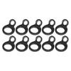 10Pcs Tie Down Anchors Strap Rings For Motorcycle ATV Dirt Bike