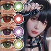 Color Contact Lenses for Eyes Beauty Pupils Colored Eye Lens 1 Pair Anime Cosplay Contact Lenses Red Eye Lenses