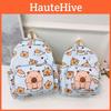 Trendy Childrens Capybara Backpack Stylish Nylon School Bag For Boys And Girls