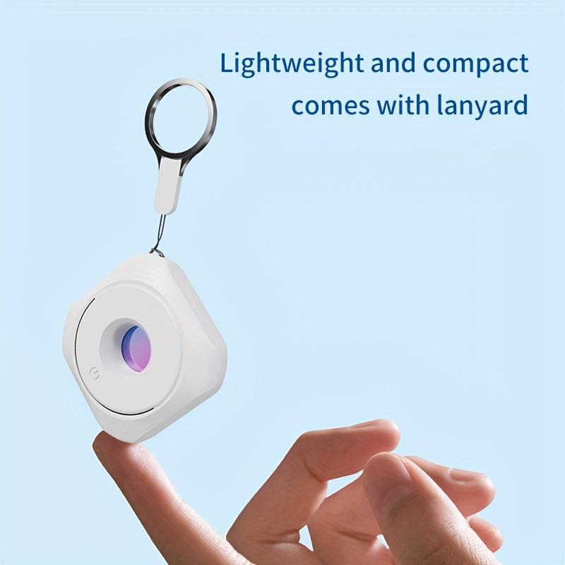Mini Hidden Camera Detector Portable Pinhole Hidden Lens Detect Gadget Anti-Peeping Security Protection Anti Candid Detector