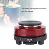 500W Household Portable Mini Electric Stove Heating Plate Heater (Red  )