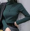 Winter Warm Women Turtleneck Pullovers Thick Bottoming Shirt for Women Warm Blouse Winter