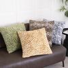 Leopard Print Soft Plush Pillow Cover Home Decor Pillow Cover Living Room Sofa Cushion Cushion Cover
