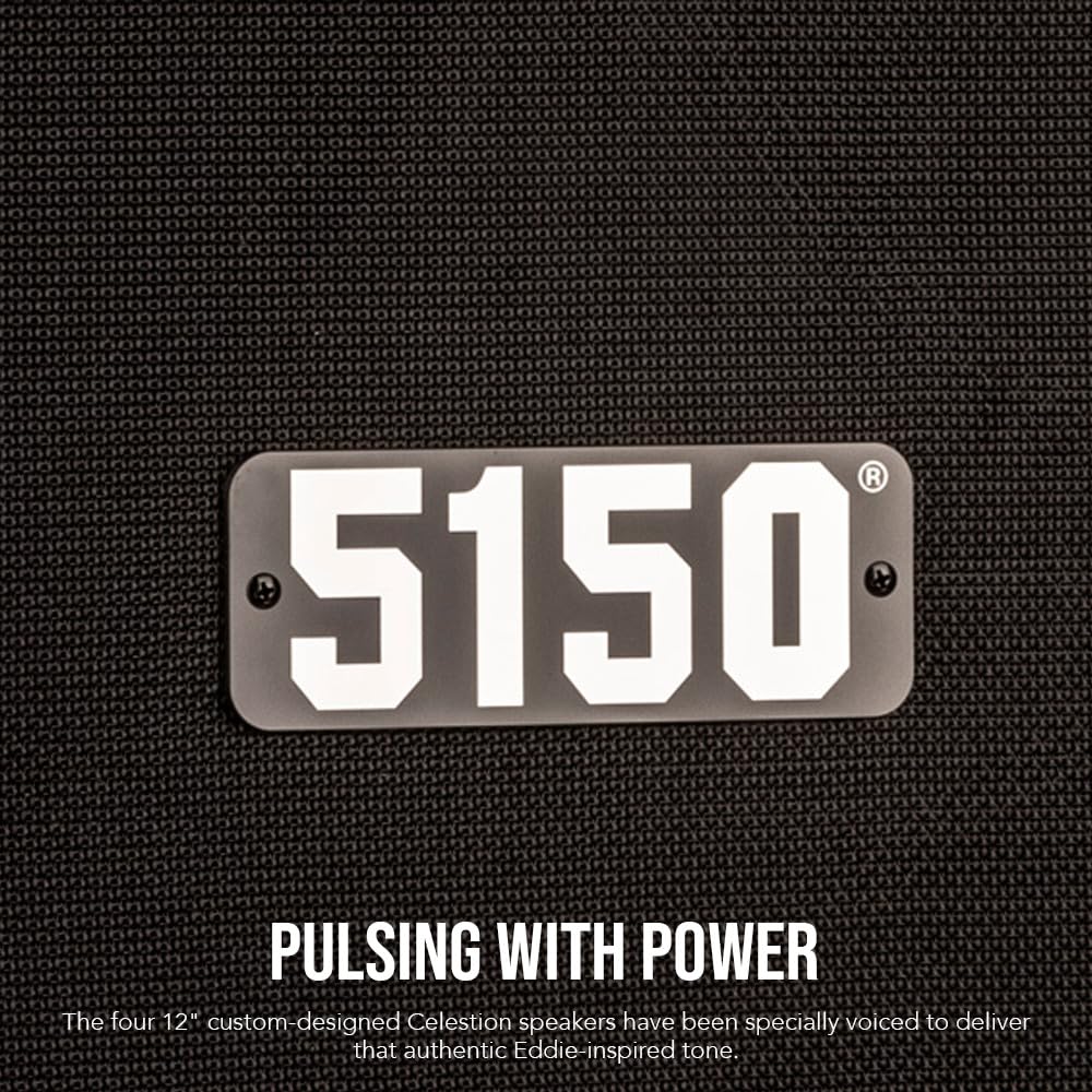 EVH 5150 Iconic Series EL34 4X12 Cabinet Guitar Amplifier Cabinet /