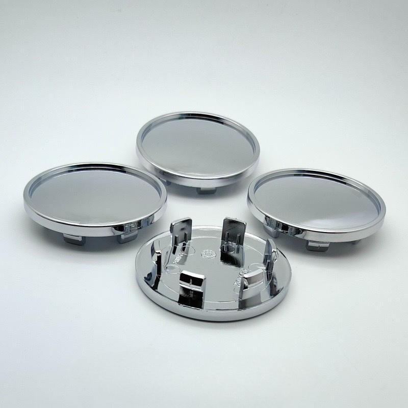 4pcs ABS 62mm ( 47.5mm Inner ) Blank Car Wheel Center Caps for Land Rover Universal Rim Hub Cover Accessories for 56mm Emblem Logo Car Stickers