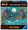 Ravensburger Wood Puzzle Fantasy Forest 500 Puzzle Jigsaw 17516 1 (Wooden Puzzle)
