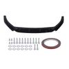 3Pcs Front Bumper Lip Body Kit Glossy Black Stylish Look Front Lip Chin Spoiler Replacement for A3
