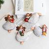 Santa Claus Christmas Decorations Cartoon Angel Girl Drop Ornaments Party Supplies
