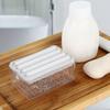 Laundry Scrubbing Soap Box High Durability Reusable Multifunctional Bathroom Hands-free Roller Soap Drain Storage Box