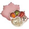 Fergie Nyannyang Suction Plate + Nyannyang Plate Plate Set, Dry Rose + Dry Rose, Food Plate + Plate, Popular Korean Parenting Items