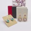 100 шт. 5x4 см серьги карты картон ювелирные изделия новейшее поступление популярный дисплей картон горячая распродажа модный дизайн нежные карты