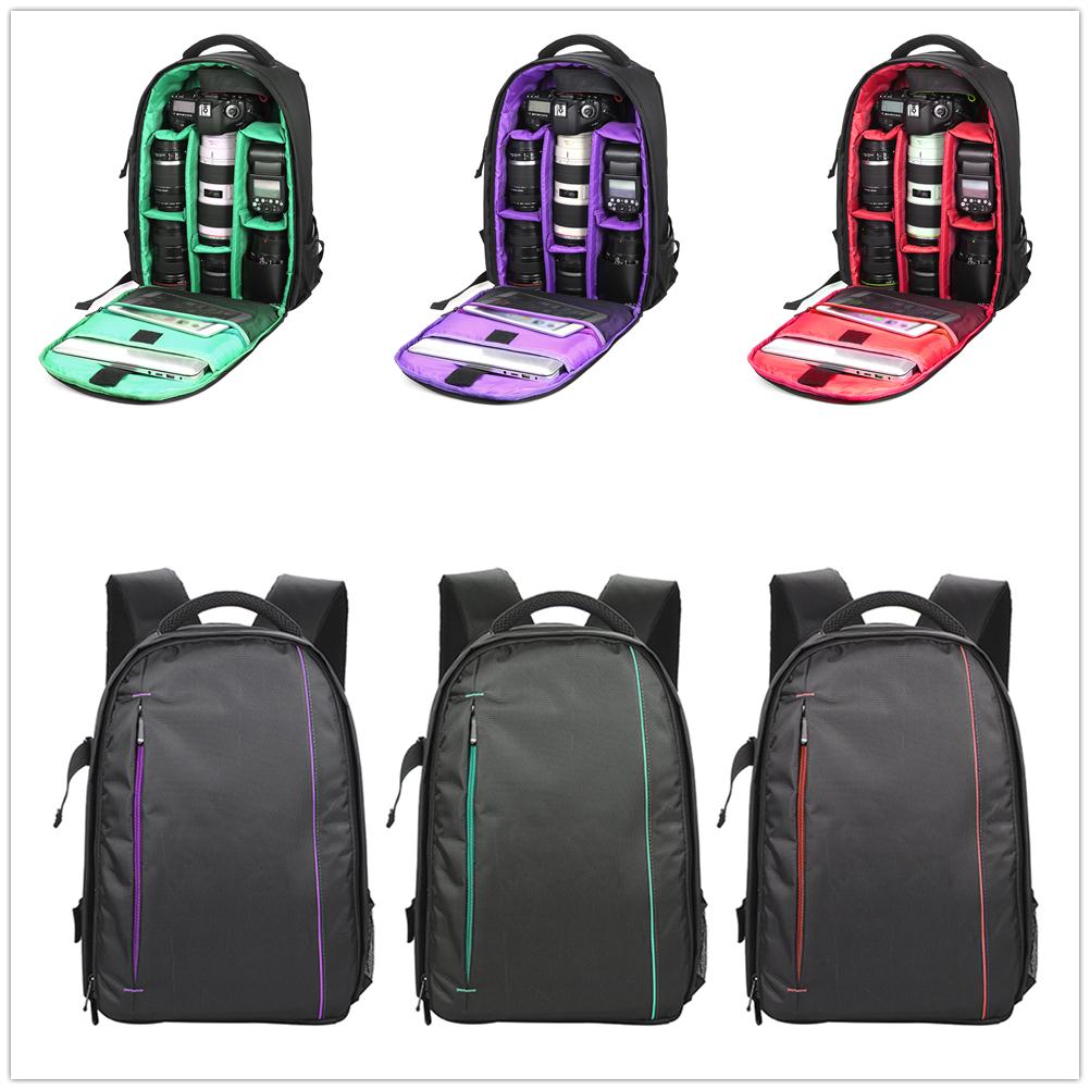 Outdoor Wear-resisting DSLR Digital Camera Video Backpack Water-resistant Multi-functional