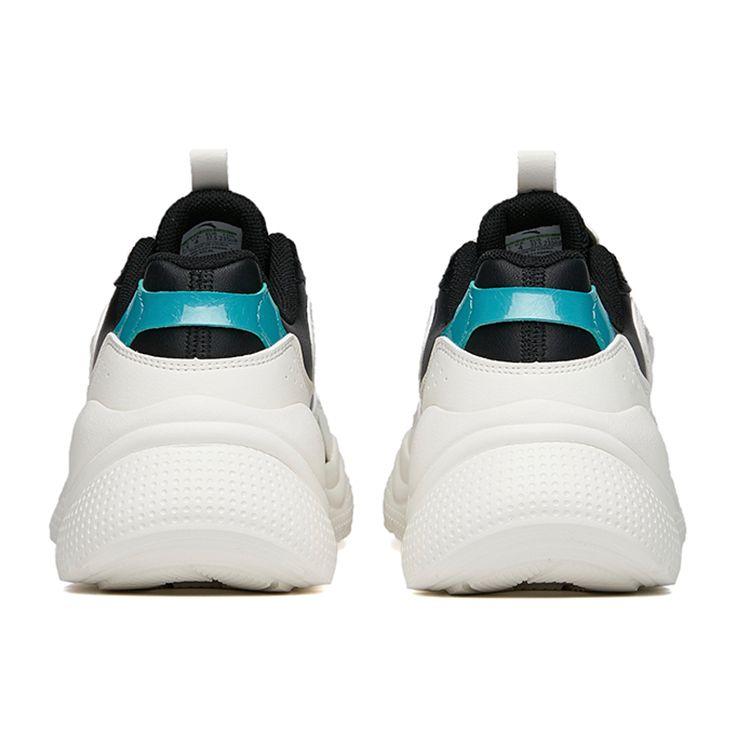 Anta Удобные износостойкие нескользящие низкие повседневные туфли женские кроссовки белые черные 122148886-7