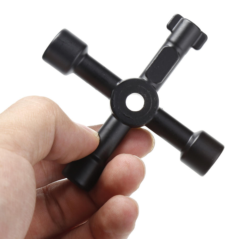 1 Pcs 4 In 1 Cross Switch Key Wrench Universal Square Triangle Screwdriver