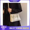 Simple Casual Shoulder Bag Women's New Trendy Fashion Small Square Bag High-end Commuter Women's Bag