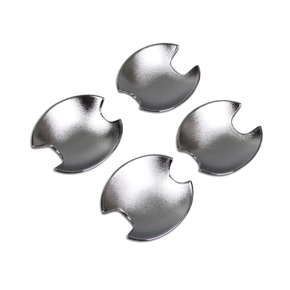 RUIQ Mitsubishi Delica D:5 Standard Grade Exclusive, Exterior, Chrome Plated Door Handle Protector, Cover,